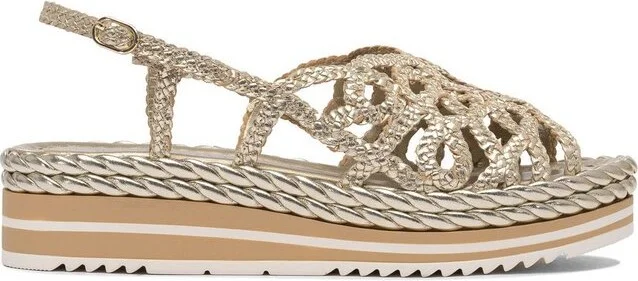 Pons Quintana Woven Platform Sandals