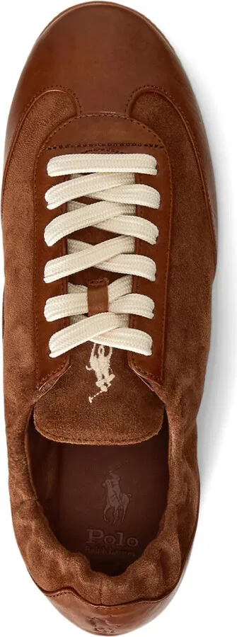 Pony Ballerina debossed-logo lace-up sneakers - Image 4