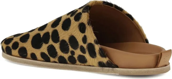 Pony-Hair Spotted Sandals - Image 4