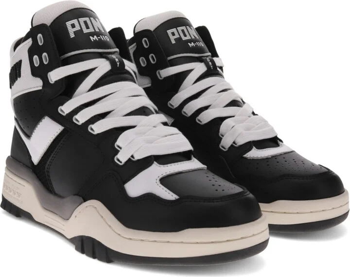 Pony Men's M-100 Archive Sneaker - Black/White