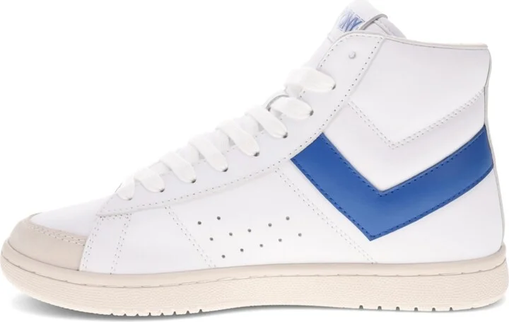 Pony Men's M Pro High Sneakers - White/Blue - Image 3