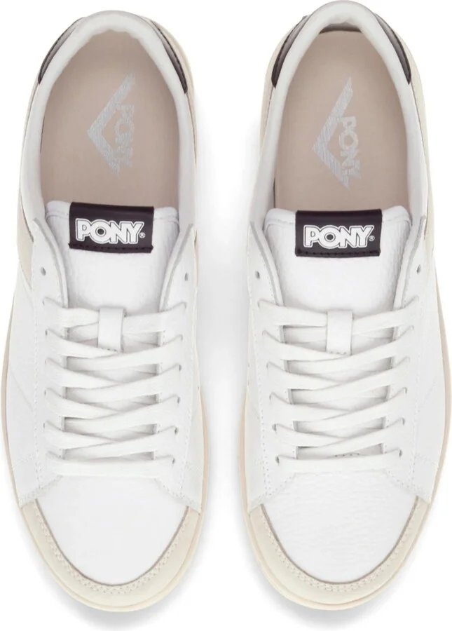 Pony Men's M-Pro Low Lux Sneaker - White/Black - Image 4