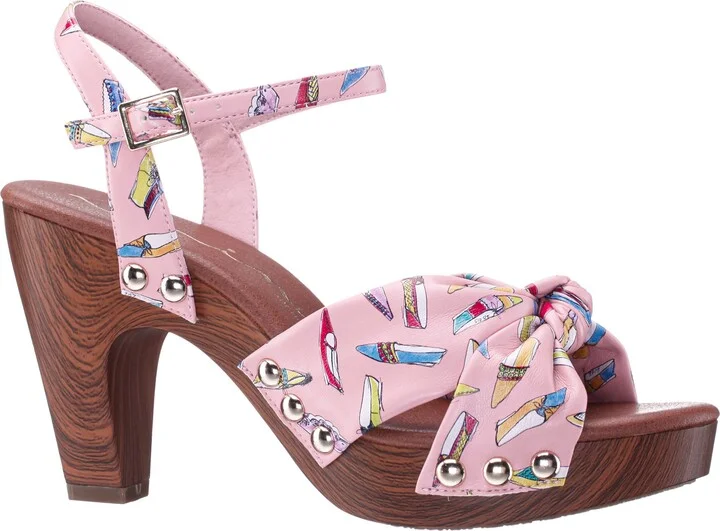 Pop Ankle Strap Platform Sandal