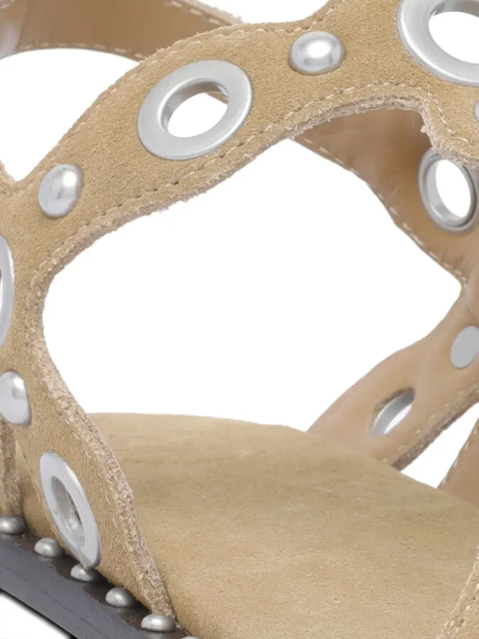Pop eyelet-embellished buckle sandals - Image 4