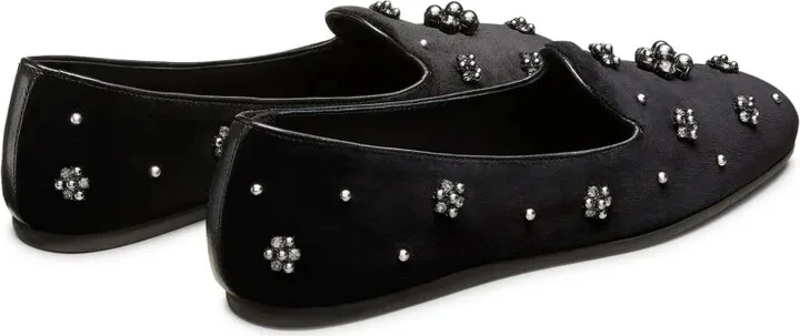 Poppy crystal-embellished loafers - Image 3