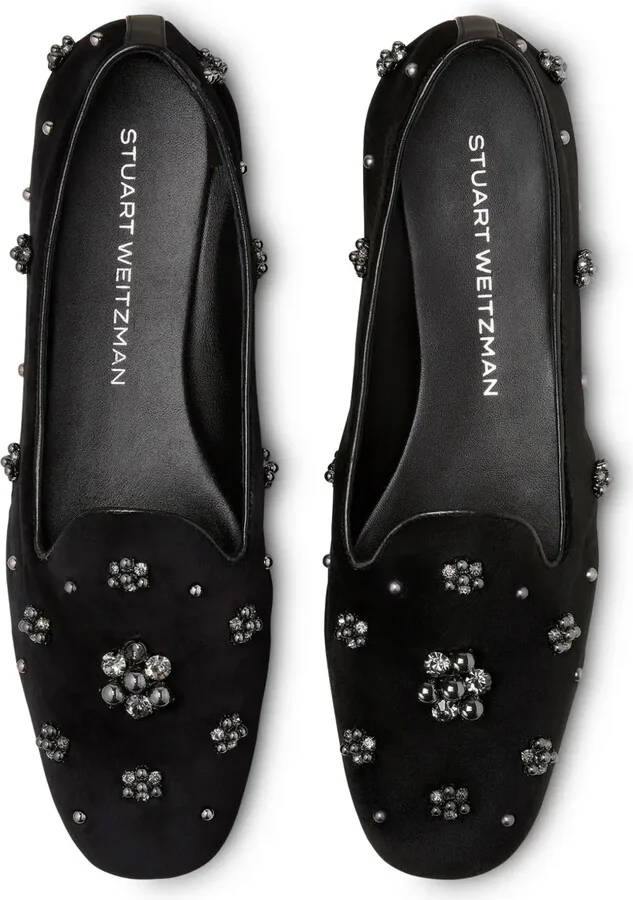 Poppy crystal-embellished loafers - Image 4