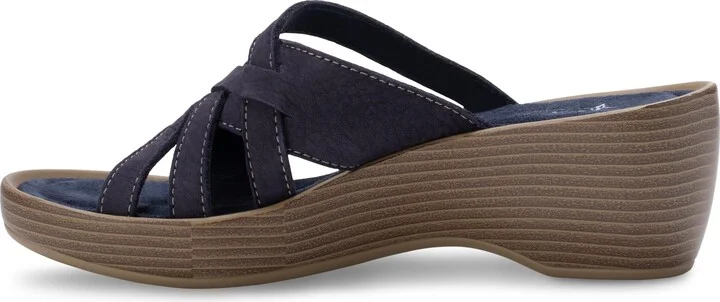 Poppy Leather Wedge Sandal - Image 5