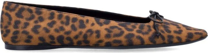 Poppy Square Toe Ballerinas