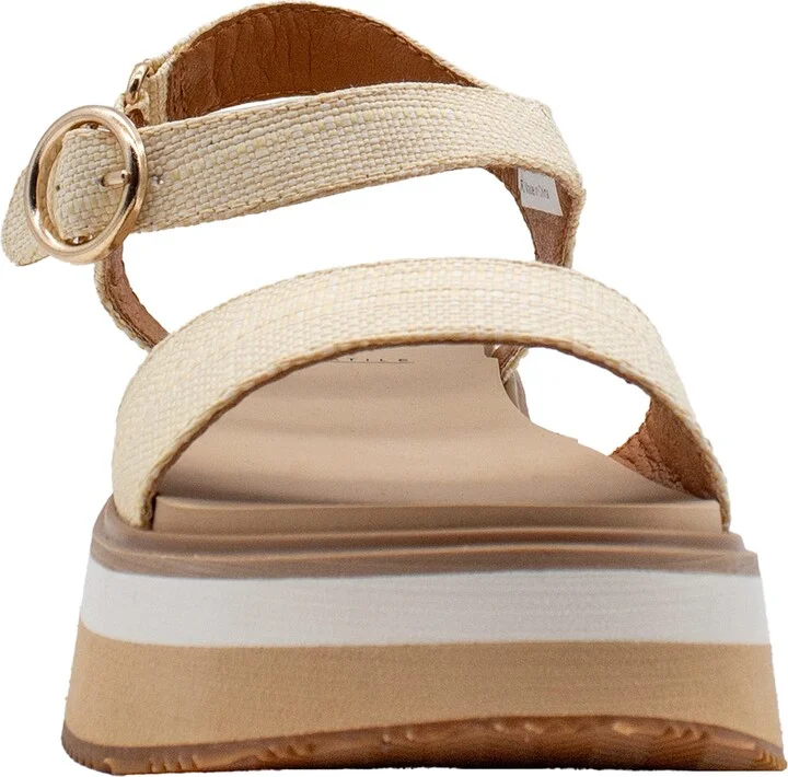 Porcini Ankle Strap Platform Sandal - Image 8