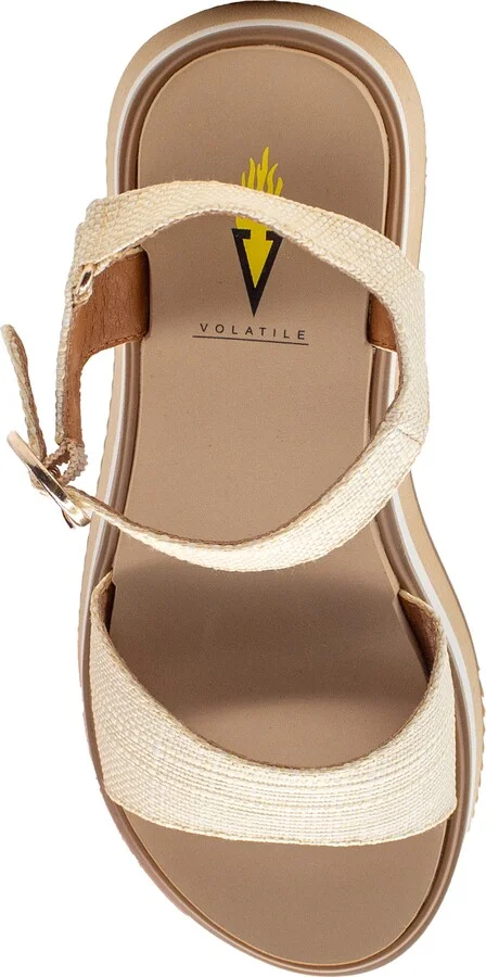 Porcini Ankle Strap Platform Sandal - Image 9