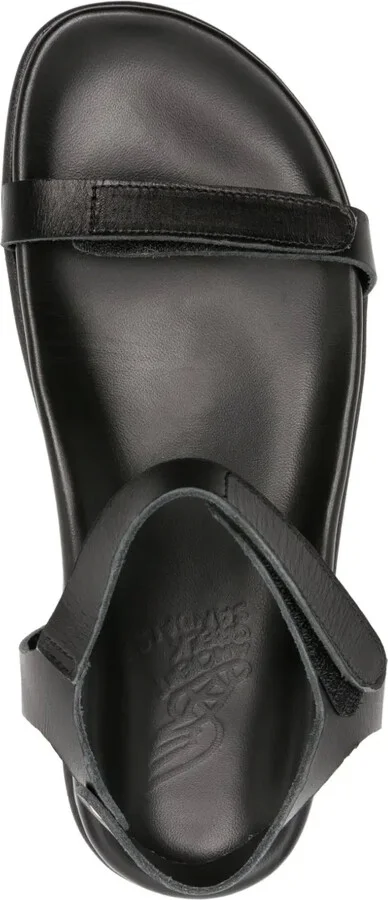 Poros touch-strap leather sandals - Image 4