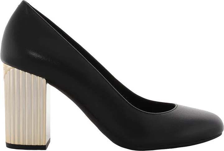 Porter Leather Heel Pump