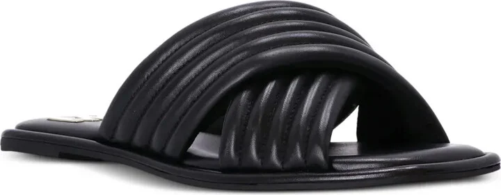 Portia quilted leather slides - Image 2