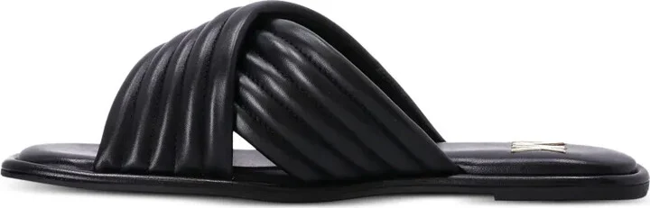 Portia quilted leather slides - Image 5