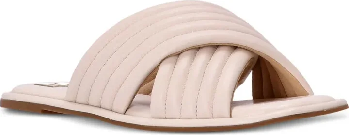 Portia quilted leather slides - Image 2