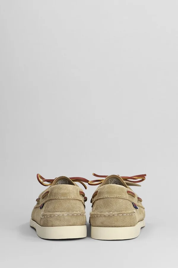 Portland Artisian Loafers In Beige Suede - Image 4