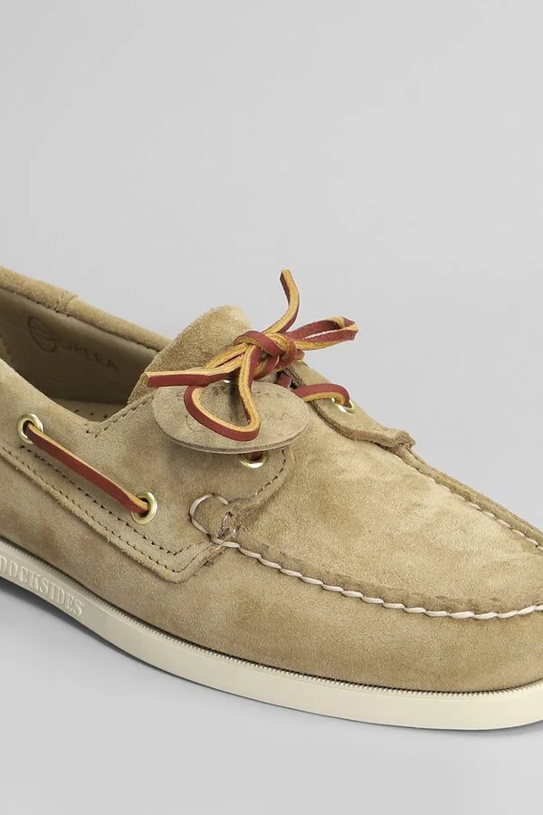 Portland Artisian Loafers In Beige Suede - Image 5