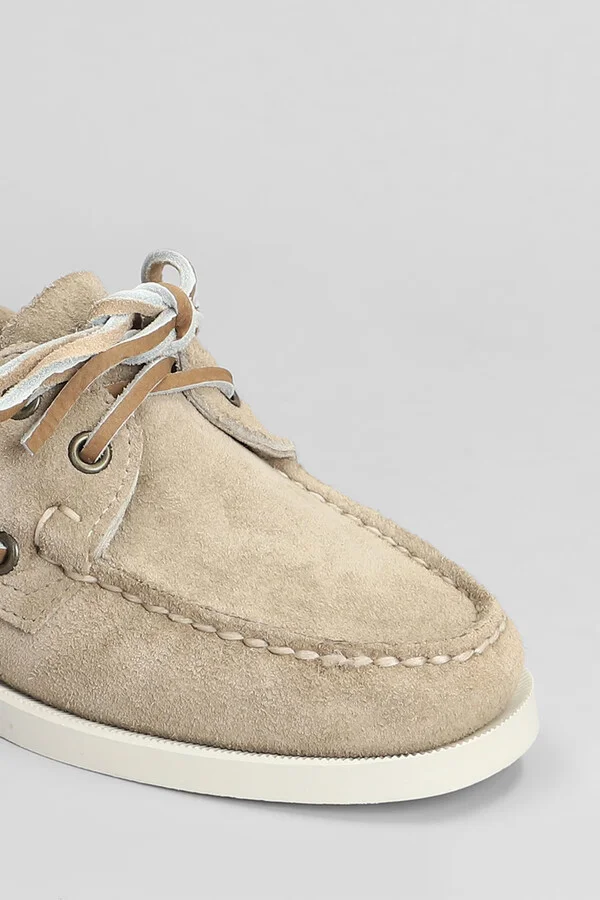 Portland Flesh Out Loafers In Taupe Suede - Image 5