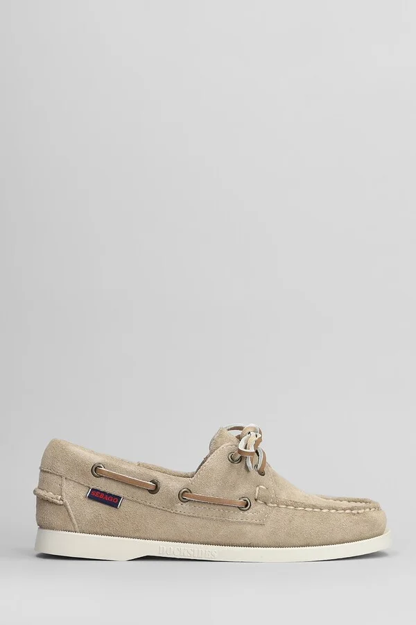Portland Flesh Out Loafers In Taupe Suede