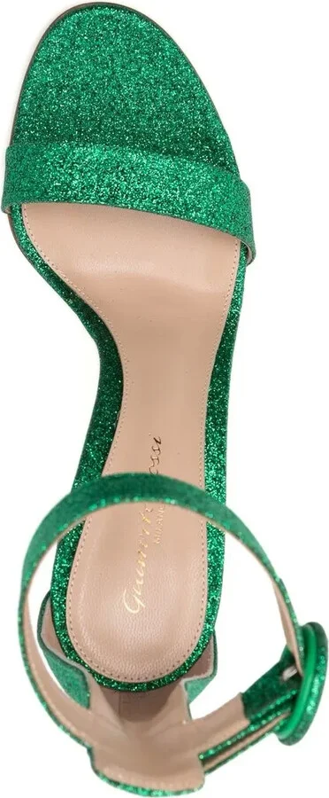 Portofino 105mm glitter sandals - Image 4