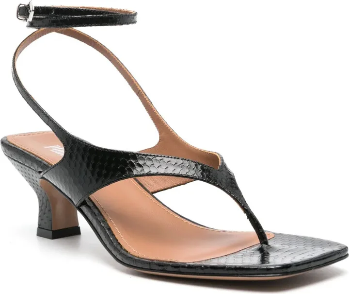 Portofino 55mm leather sandals - Image 2