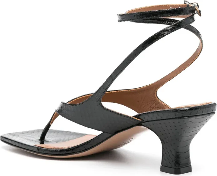 Portofino 55mm leather sandals - Image 3