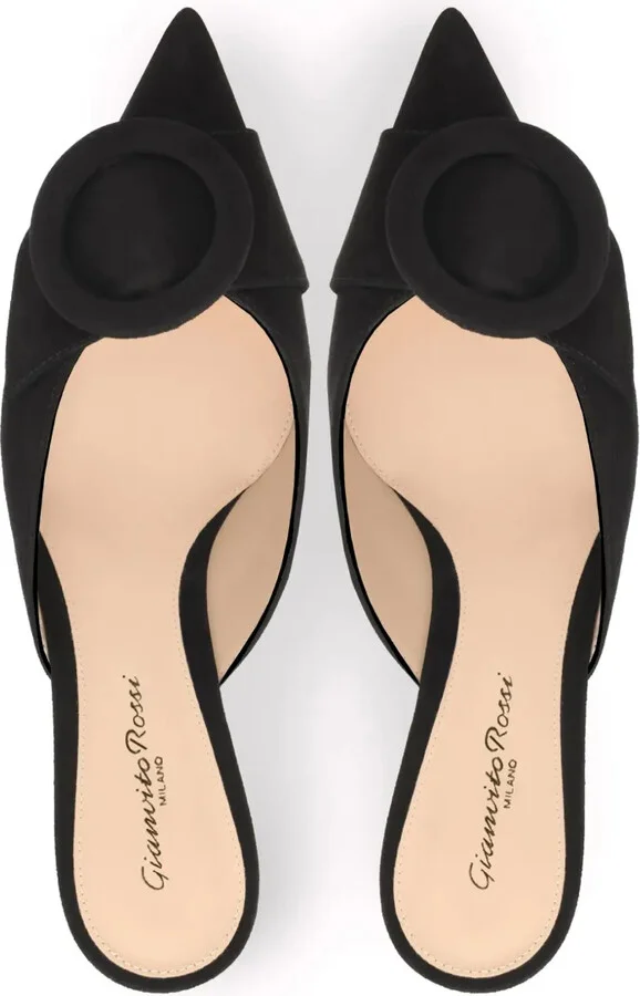 Portofino 55mm suede mules - Image 3