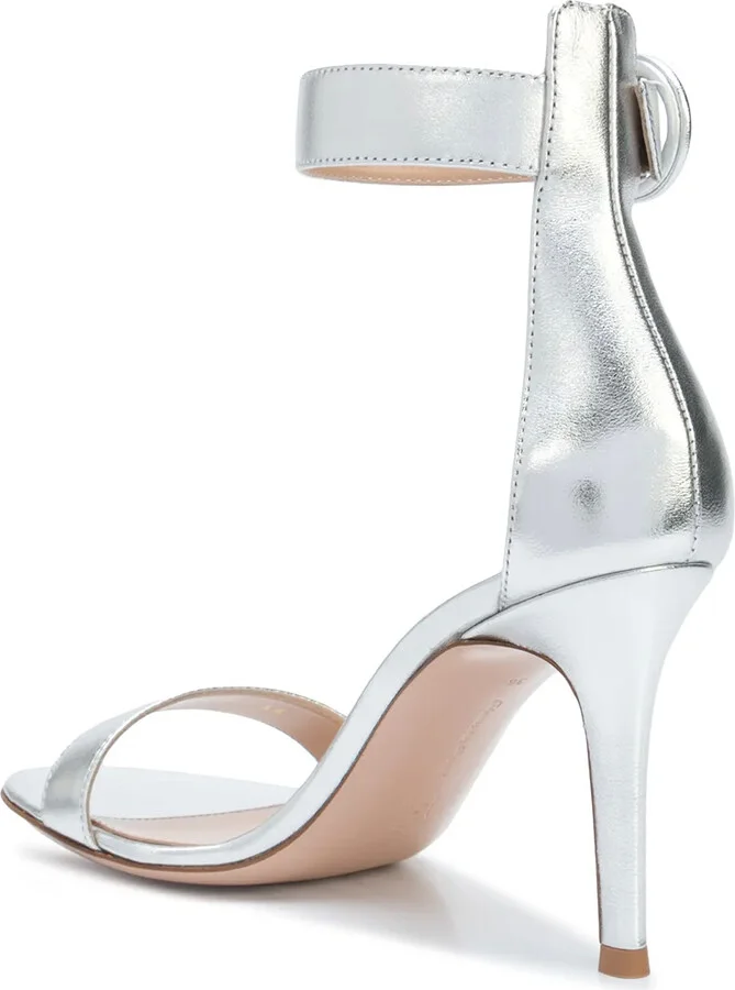 Portofino 85mm leather sandals - Image 3