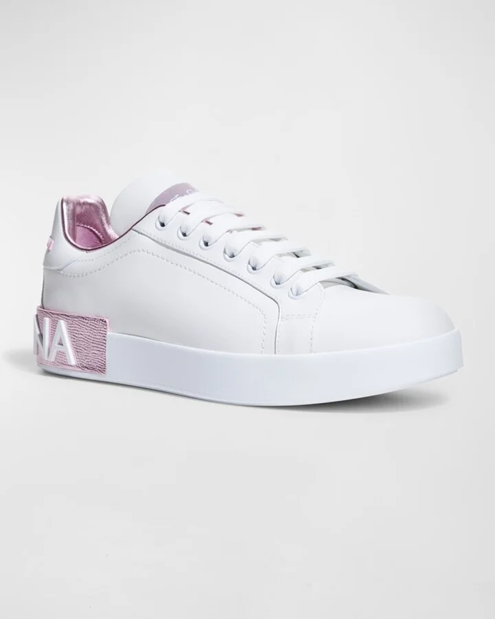 Portofino Bicolor Logo Low-Top Sneakers - Image 4