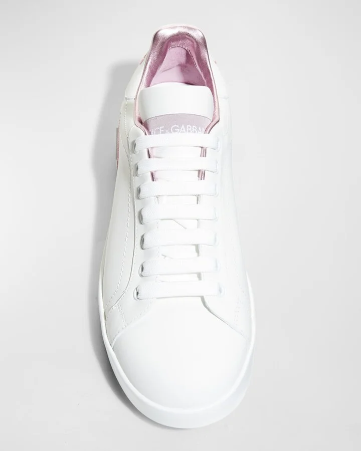 Portofino Bicolor Logo Low-Top Sneakers - Image 5