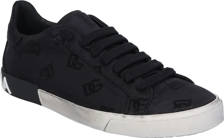 Portofino Black Sneakers - Image 2