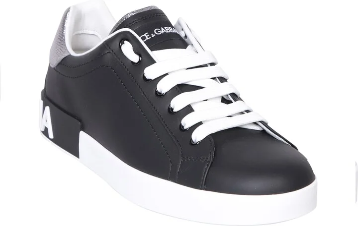 Portofino Black/ White Sneakers - Image 2