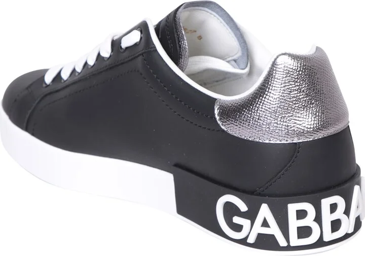 Portofino Black/ White Sneakers - Image 3