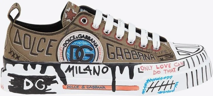 Portofino Canvas Low-Top Sneakers