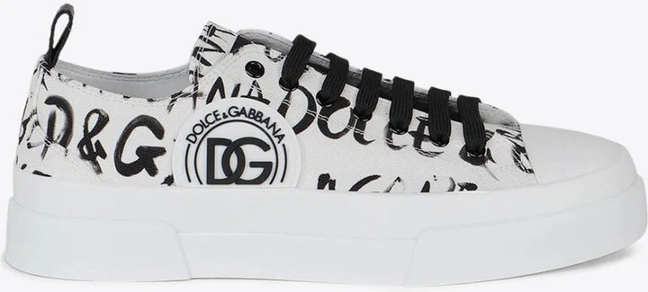 Portofino Canvas Low-Top Sneakers