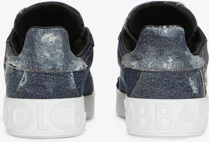 Portofino Denim Patchwork Sneakers - Image 2