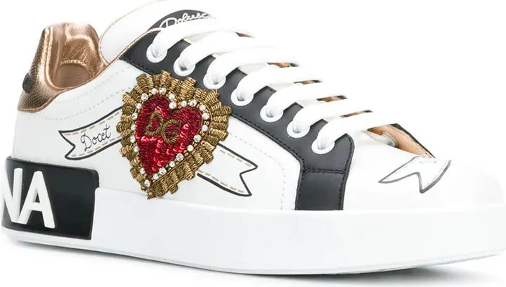 Portofino embroidered sneakers - Image 2