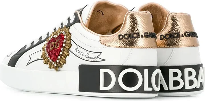 Portofino embroidered sneakers - Image 3