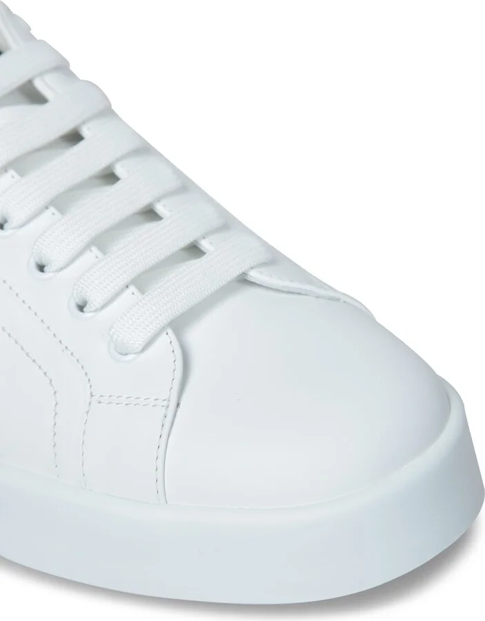 Portofino Gold/white Patch Sneakers - Image 4