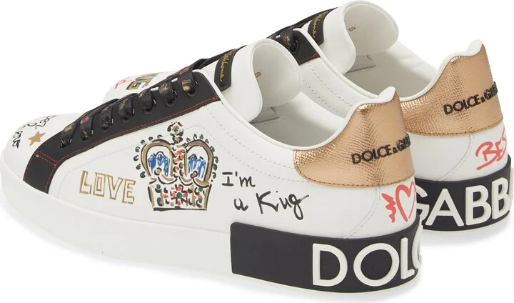 Portofino Graffiti Embellished Sneaker - Image 2