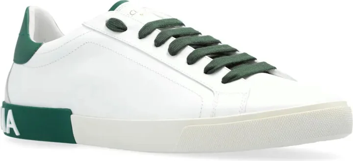 Portofino leather lace-up sneakers - Image 2