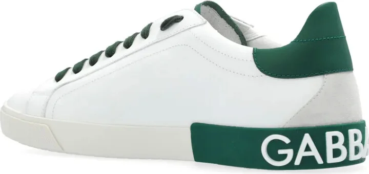 Portofino leather lace-up sneakers - Image 3