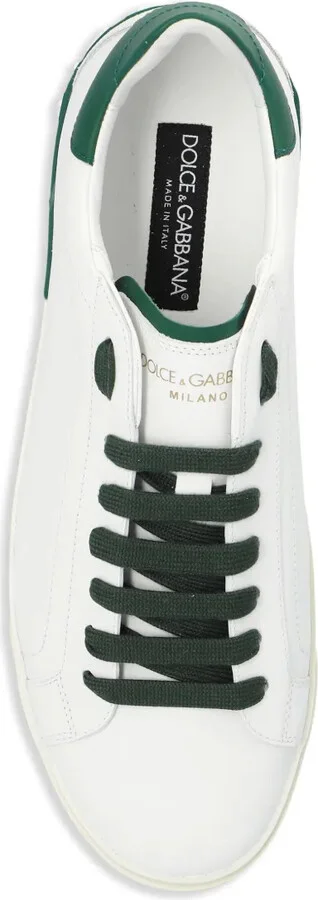Portofino leather lace-up sneakers - Image 4