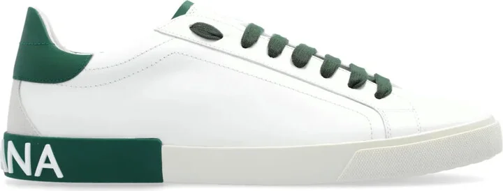 Portofino leather lace-up sneakers