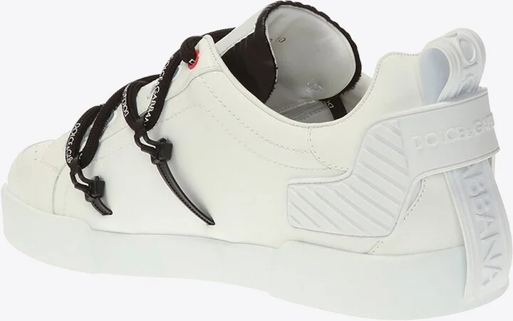 Portofino Leather Low-Top Sneakers - Image 3
