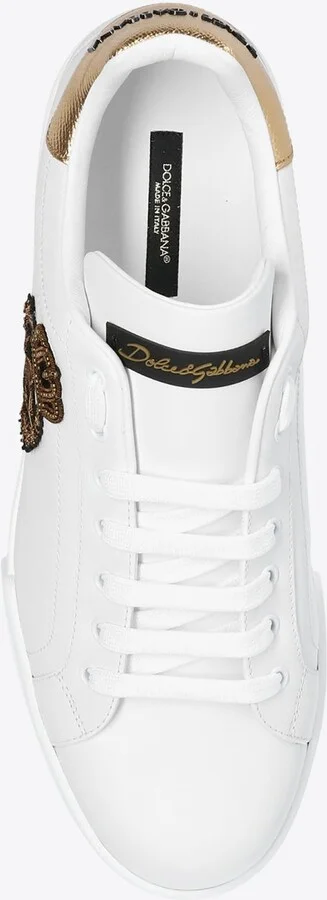 Portofino Leather Low-Top Sneakers - Image 2