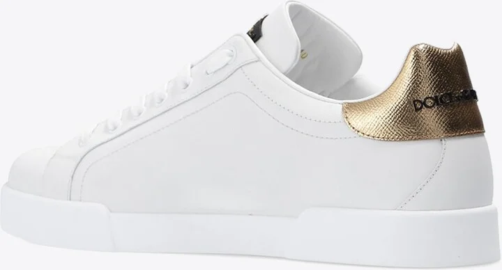 Portofino Leather Low-Top Sneakers - Image 3