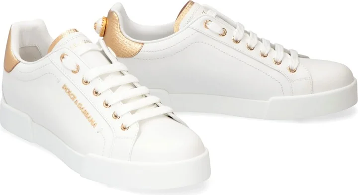 Portofino Leather Low-top Sneakers - Image 3