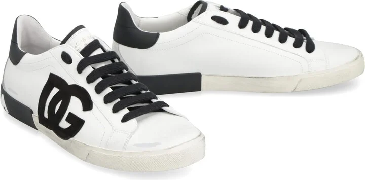 Portofino Leather Low-top Sneakers - Image 3