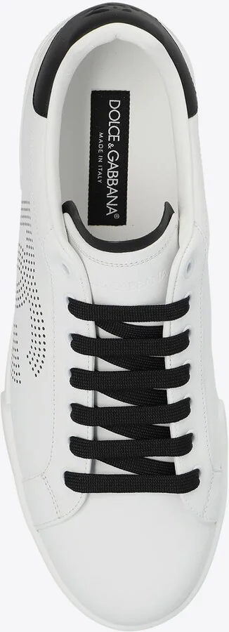 Portofino Leather Low-Top Sneakers - Image 3